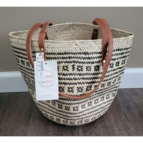 NWT Madewell x Tierra y Mano Baja Basket Bag - Picture 1 of 12